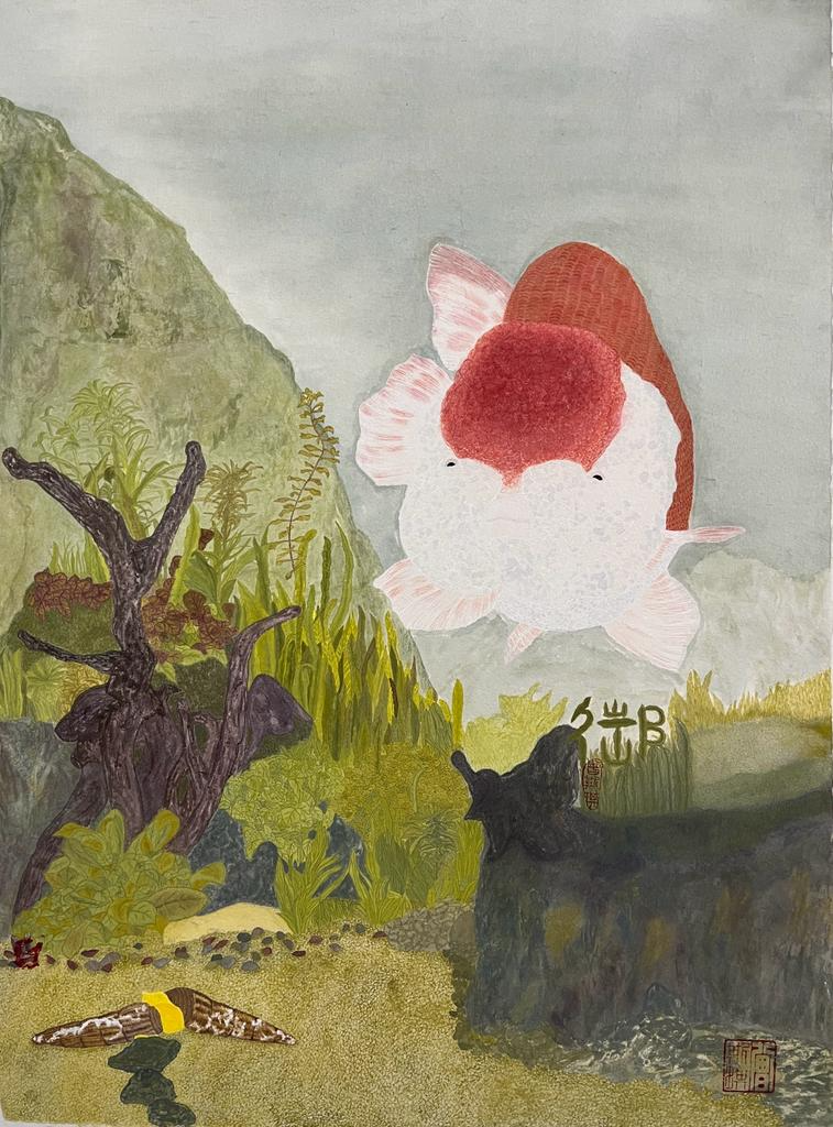 Artwork by Eva Tsang, "Where does the dispute come from / 爭端自何方"