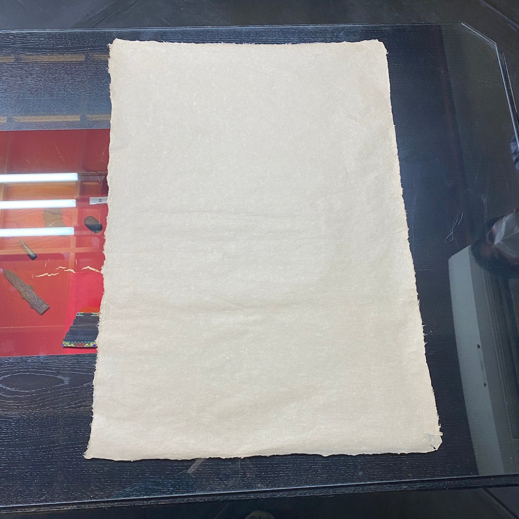 We started selling very valuable old paper made from a special mixture of soil.