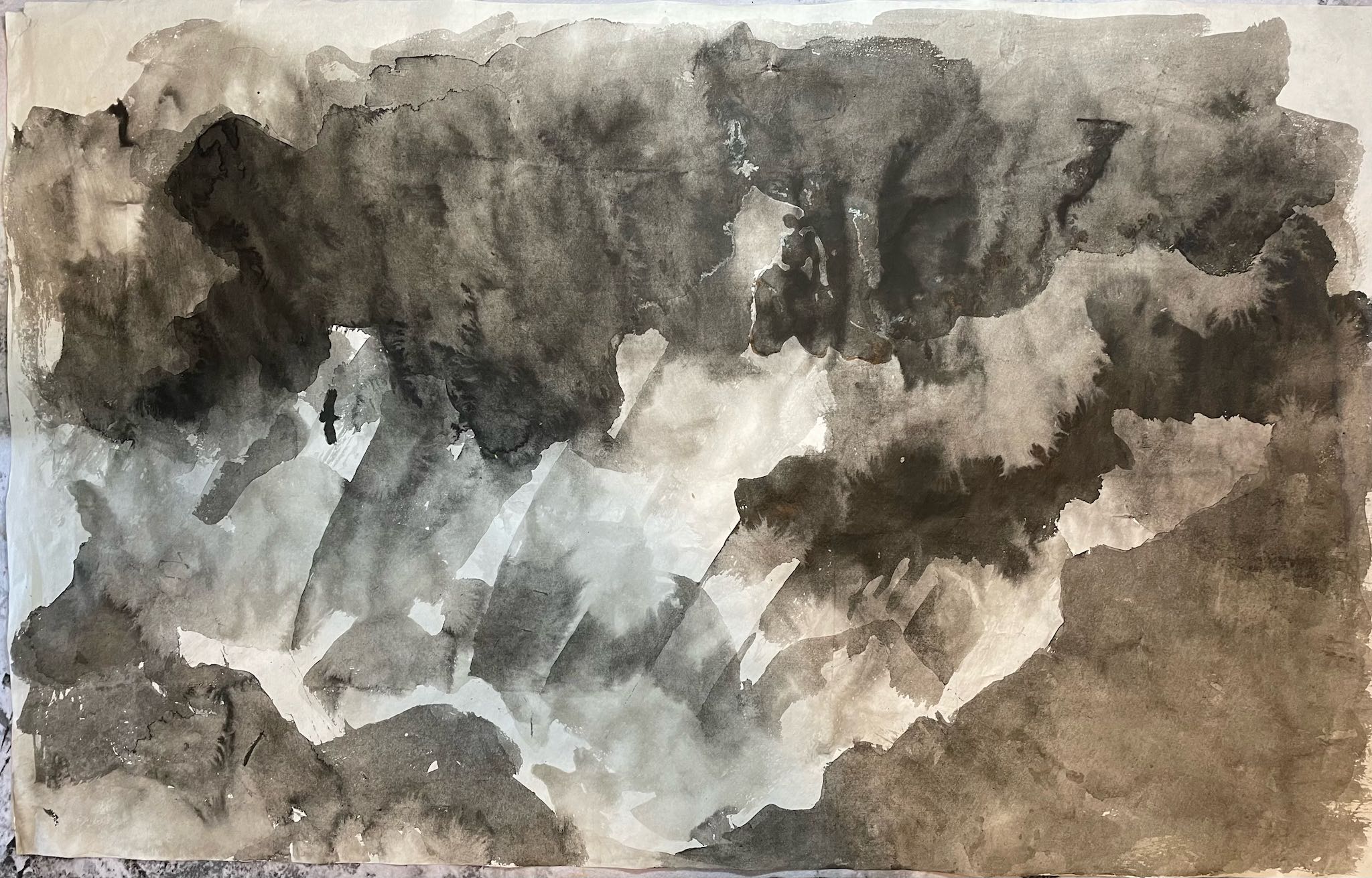 Artwork by Colin Campbell, "summer storm"