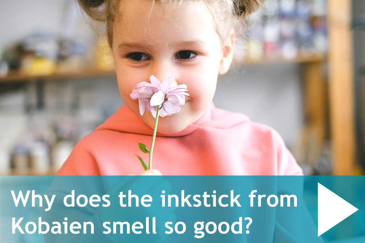 Why does the inkstick from Kobaien smell so good?