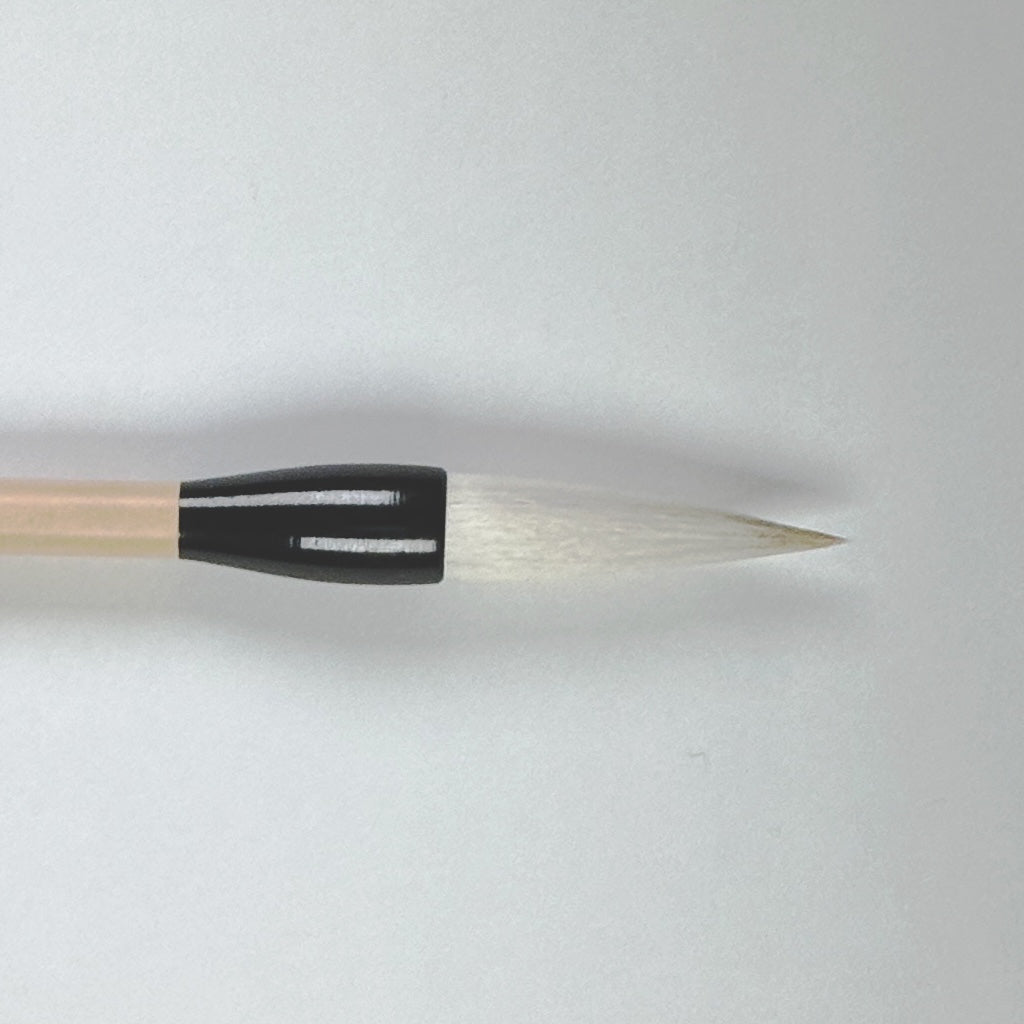 Zuishou ( Goat and Horse ) 瑞祥, Traditional Japanese brush by Chiyomi Tanaka