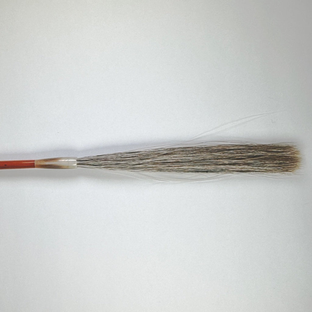 Cho Cho Tenbi ( Horse ) 長長天尾筆 Traditional Japanese brush by Chiyomi Tanaka