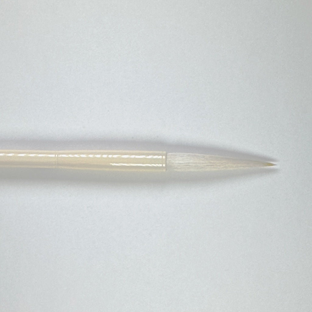 Lacto ( Wool, White horse )  ラクト , Traditional Japanese brush by Chiyomi Tanaka