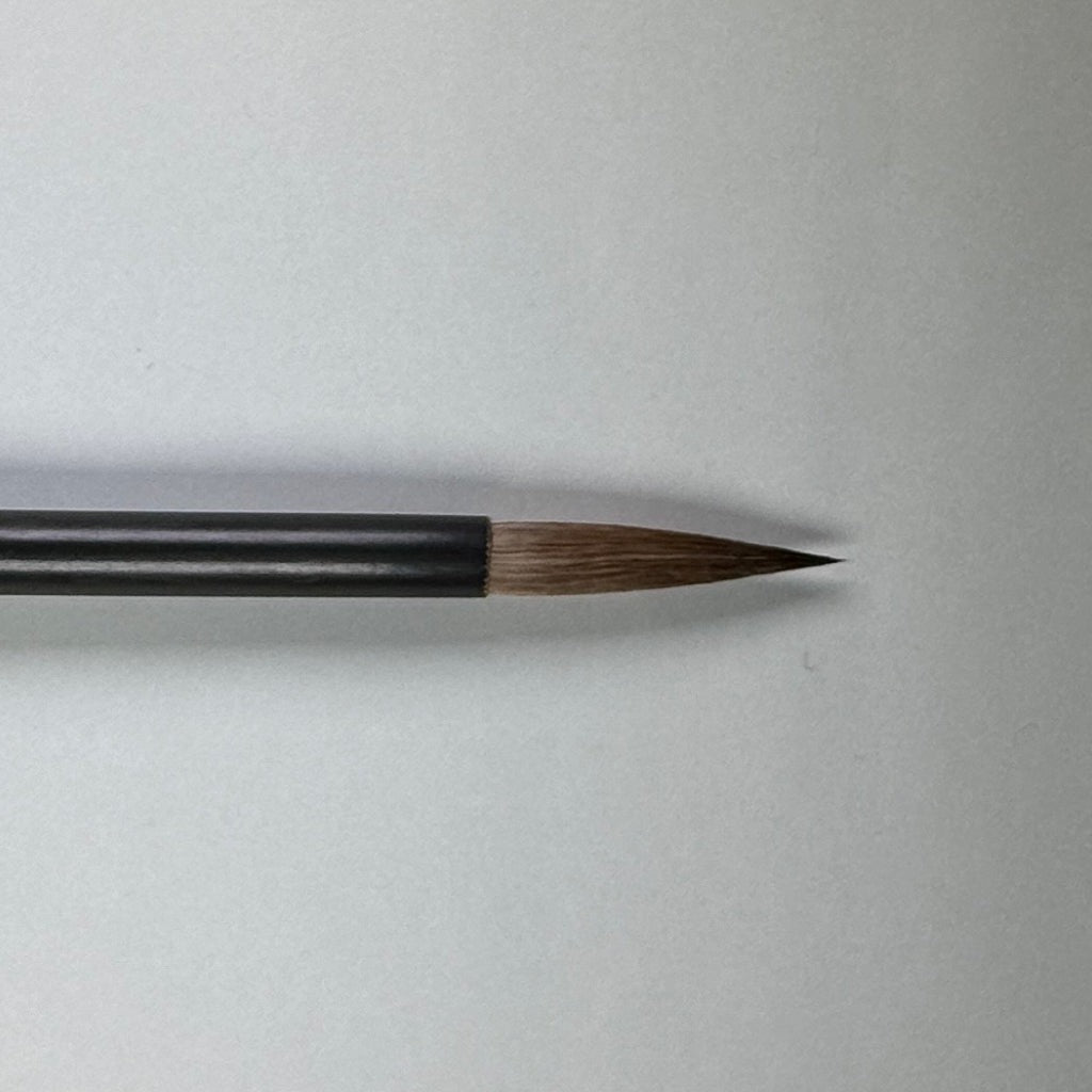 Hiryu Daii (  Wool, Horse, Racoon dog ( Tanuki )  ) 飛流  大 Traditional Japanese brush by Chiyomi Tanaka
