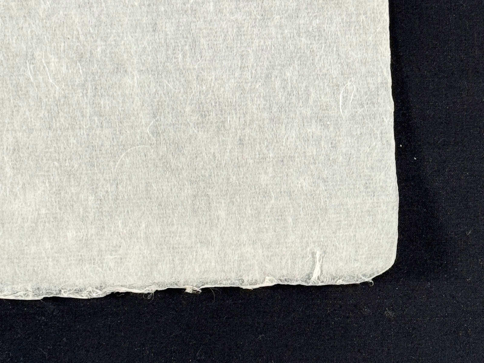 Raw White, 宇陀紙・生漉 Uda Gami Washi ( traditional Japanese paper )
