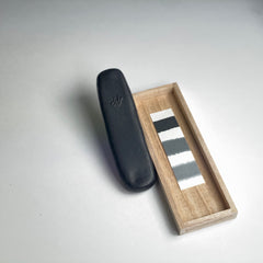 Tae ( Bluish black Ink stick for drawing postcards 妙 ) Kobaien ink stick