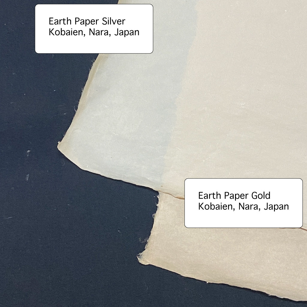 Earth paper Gold / Silver ( 土紙 )-