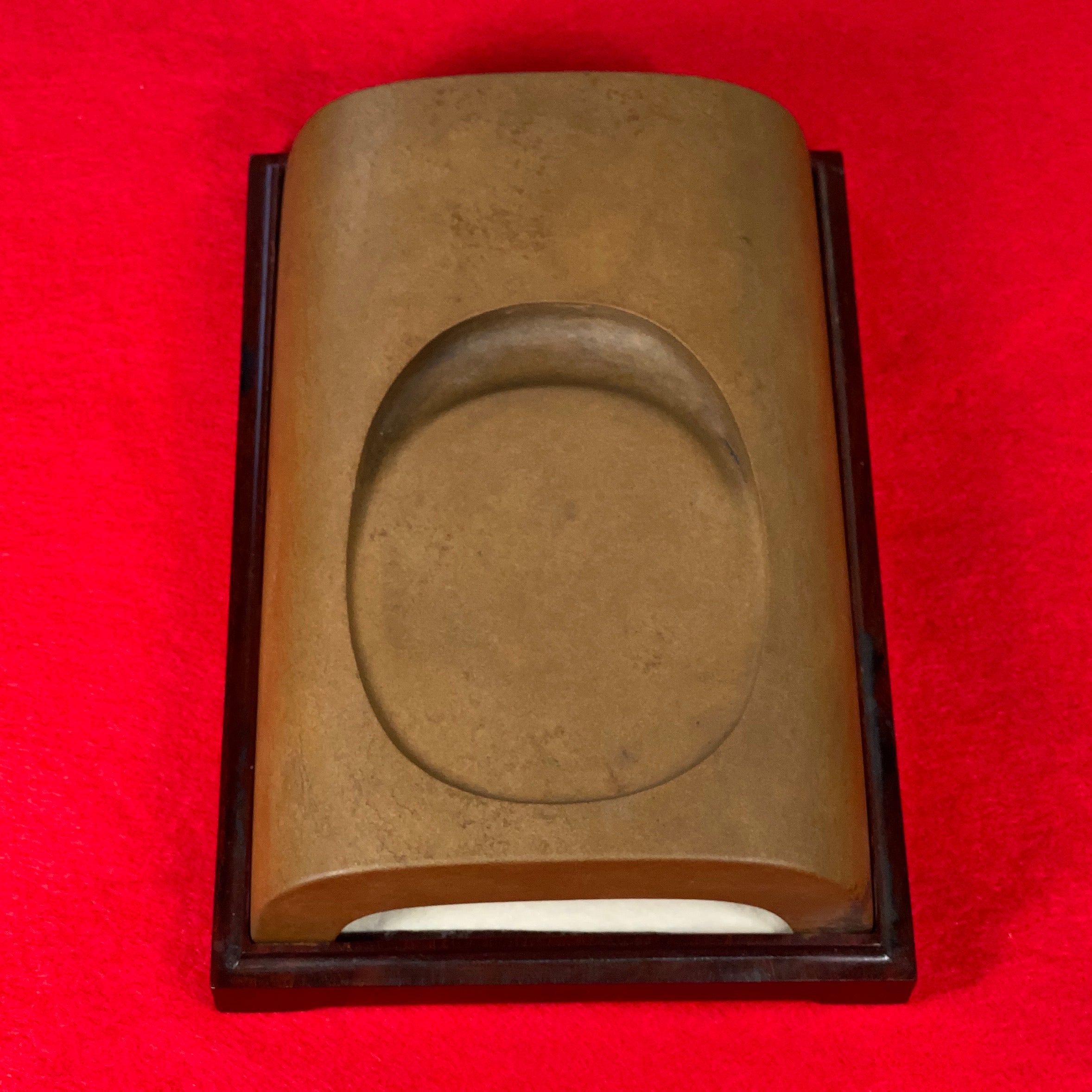 Choudeiken  ink stone ( 古梅園 澄泥硯 )-