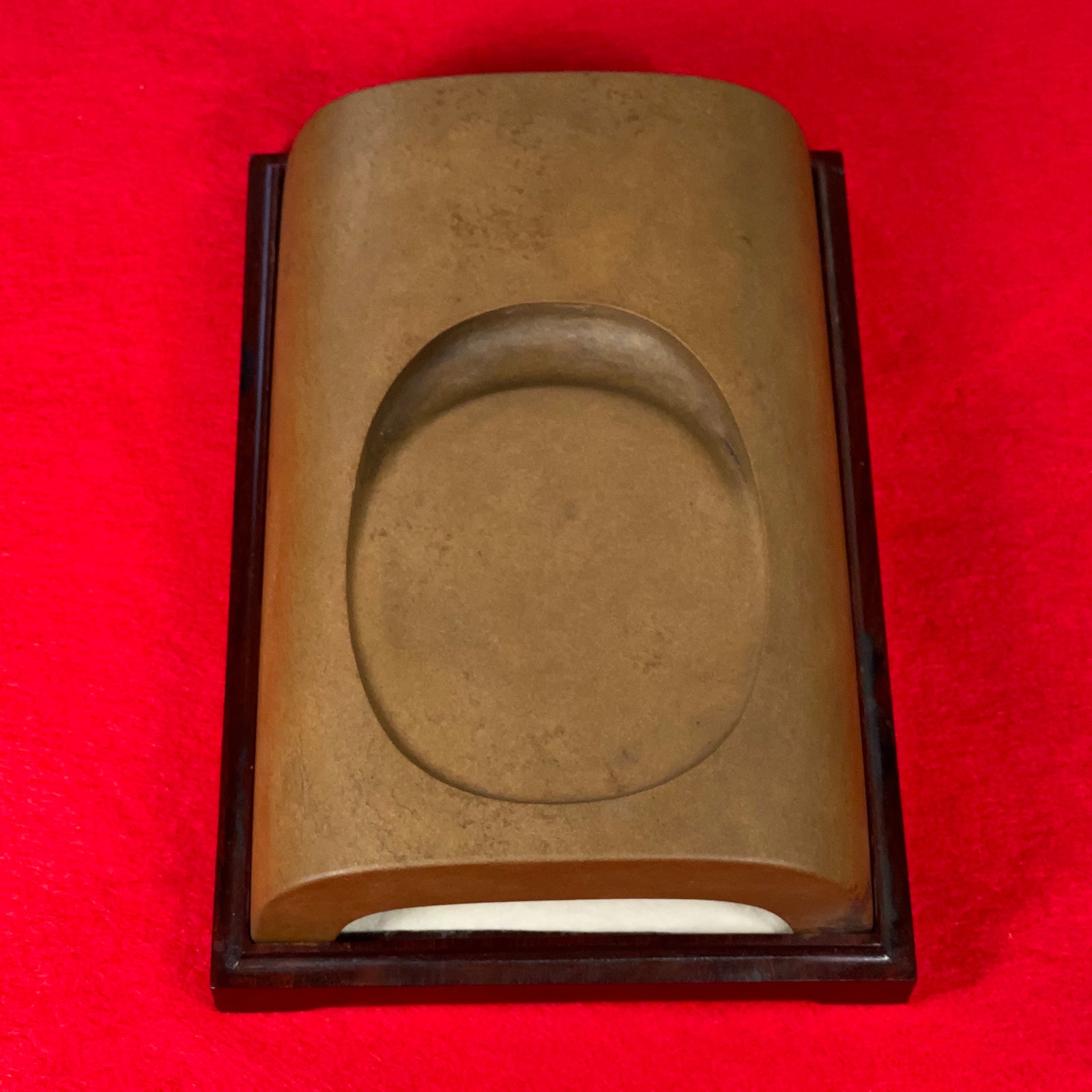 Choudeiken  ink stone ( 古梅園 澄泥硯 )-
