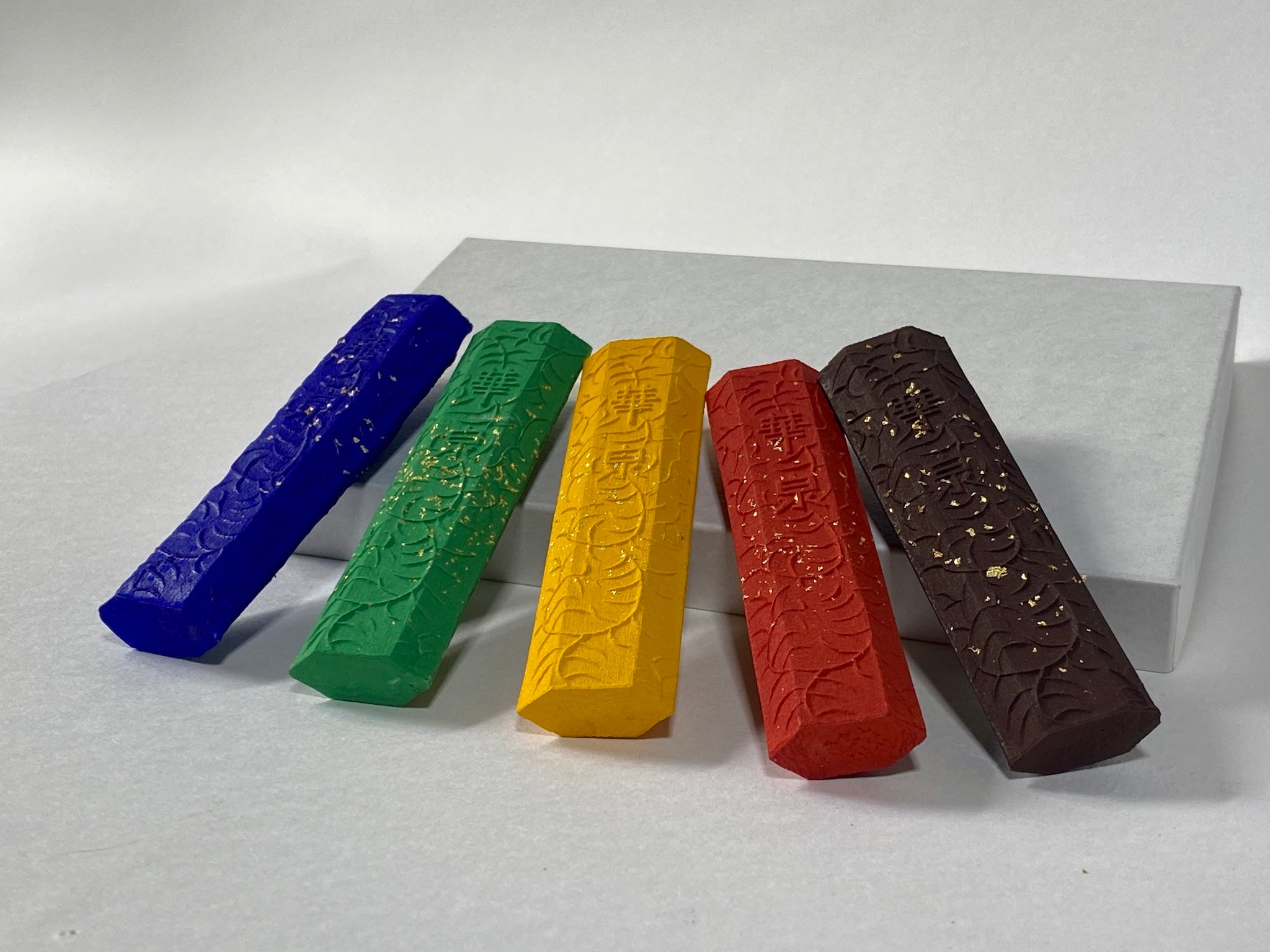 Gosaiboku ( 五彩墨, five color inks )  - Kobaien inksticks, Nara, Japan