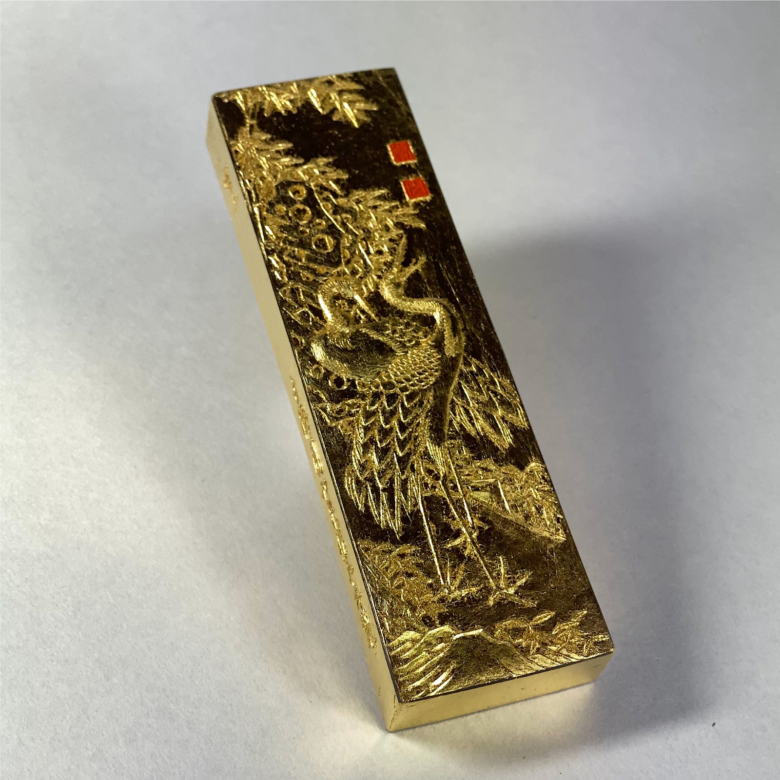 Gokujo-Kinshokaku ( 極上金松鶴 )  - Kobaien inksticks, Nara, Japan