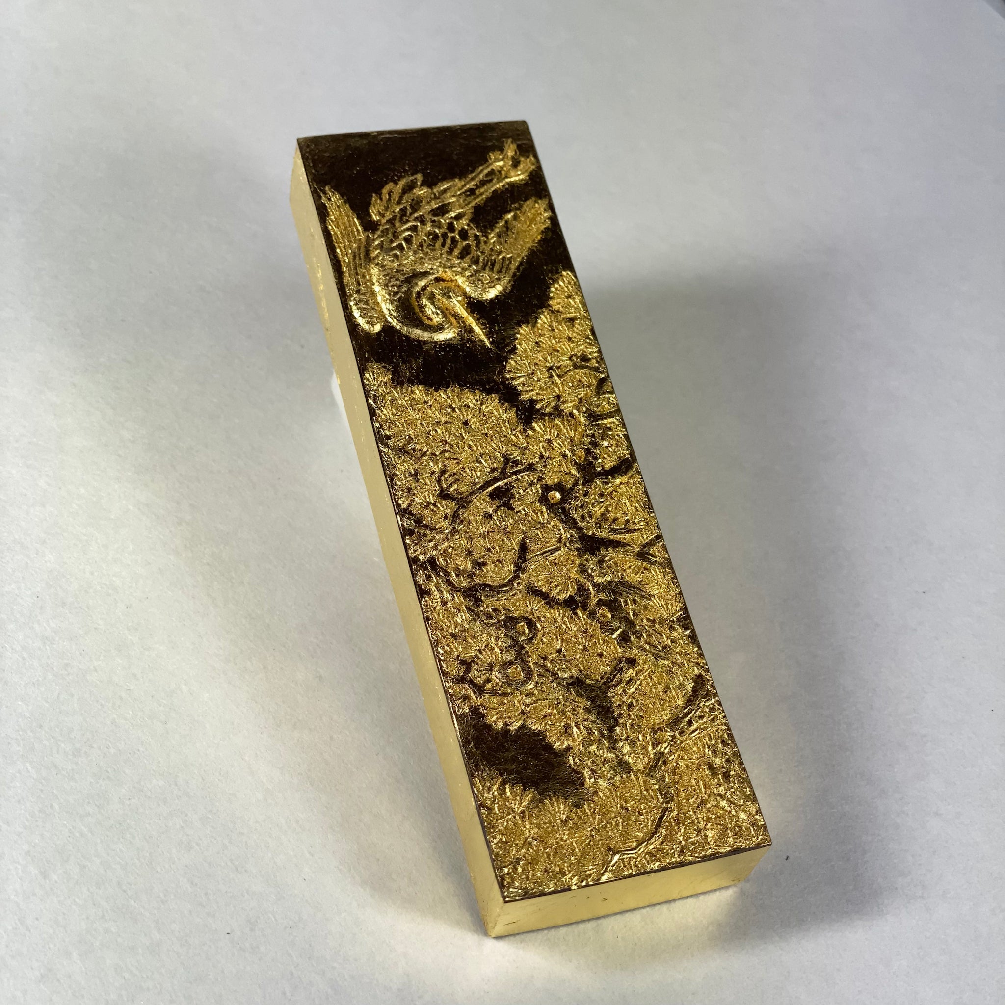Gokujo-Kinshokaku ( 極上金松鶴 )  - Kobaien inksticks, Nara, Japan
