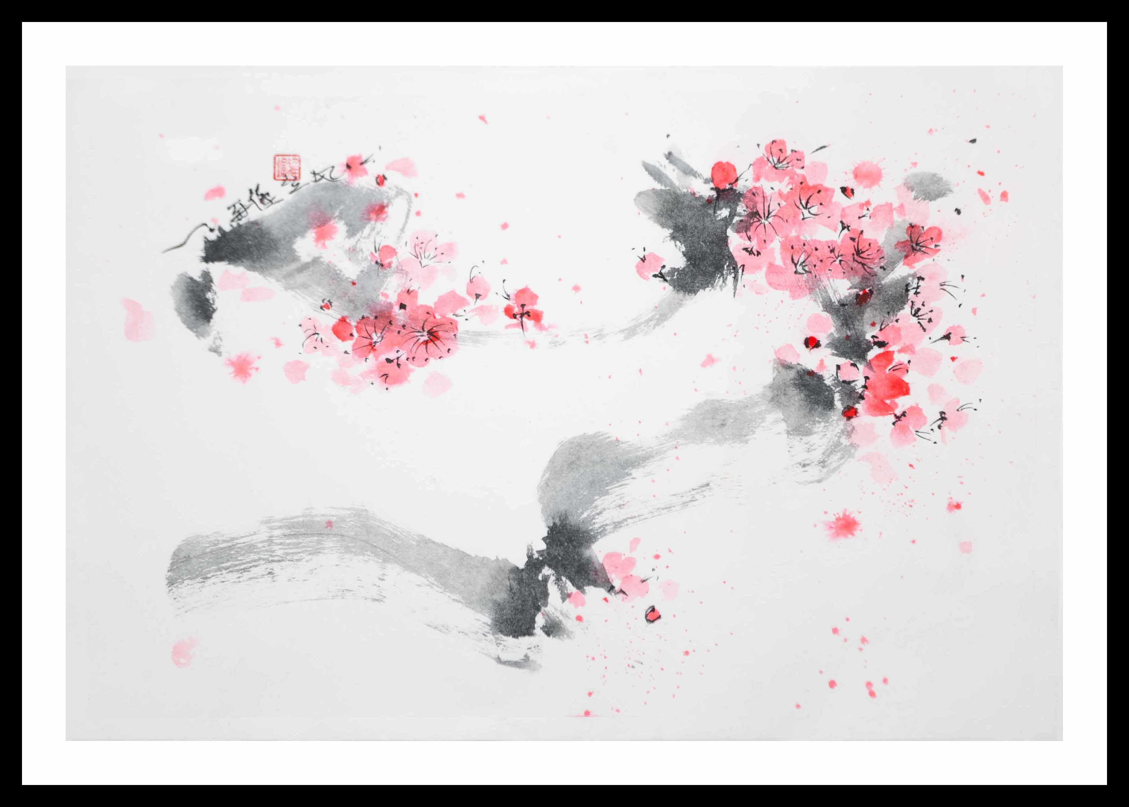 Artworks by Yasa "Cherry blossoms"