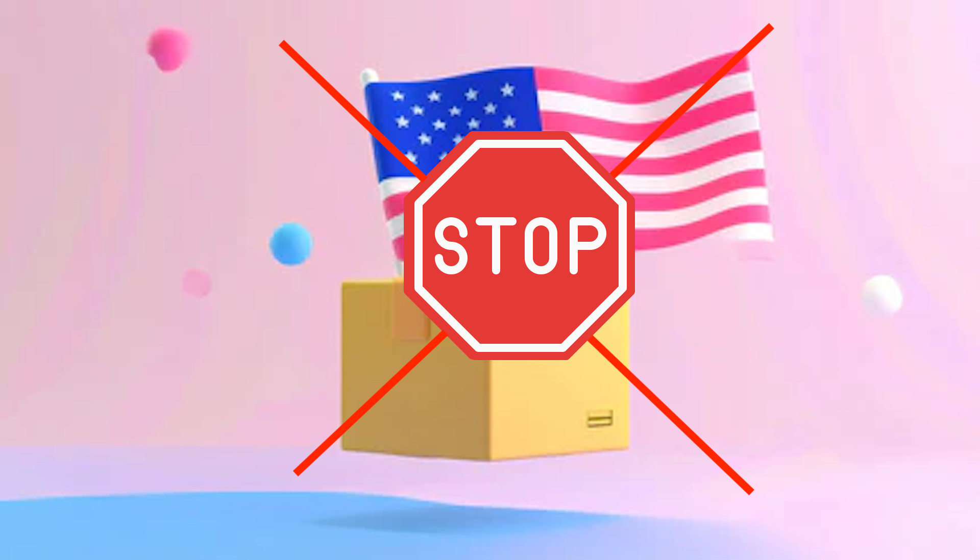 Due to U.S. political reasons concerning international shipping, we will temporarily suspend shipments to the United States.