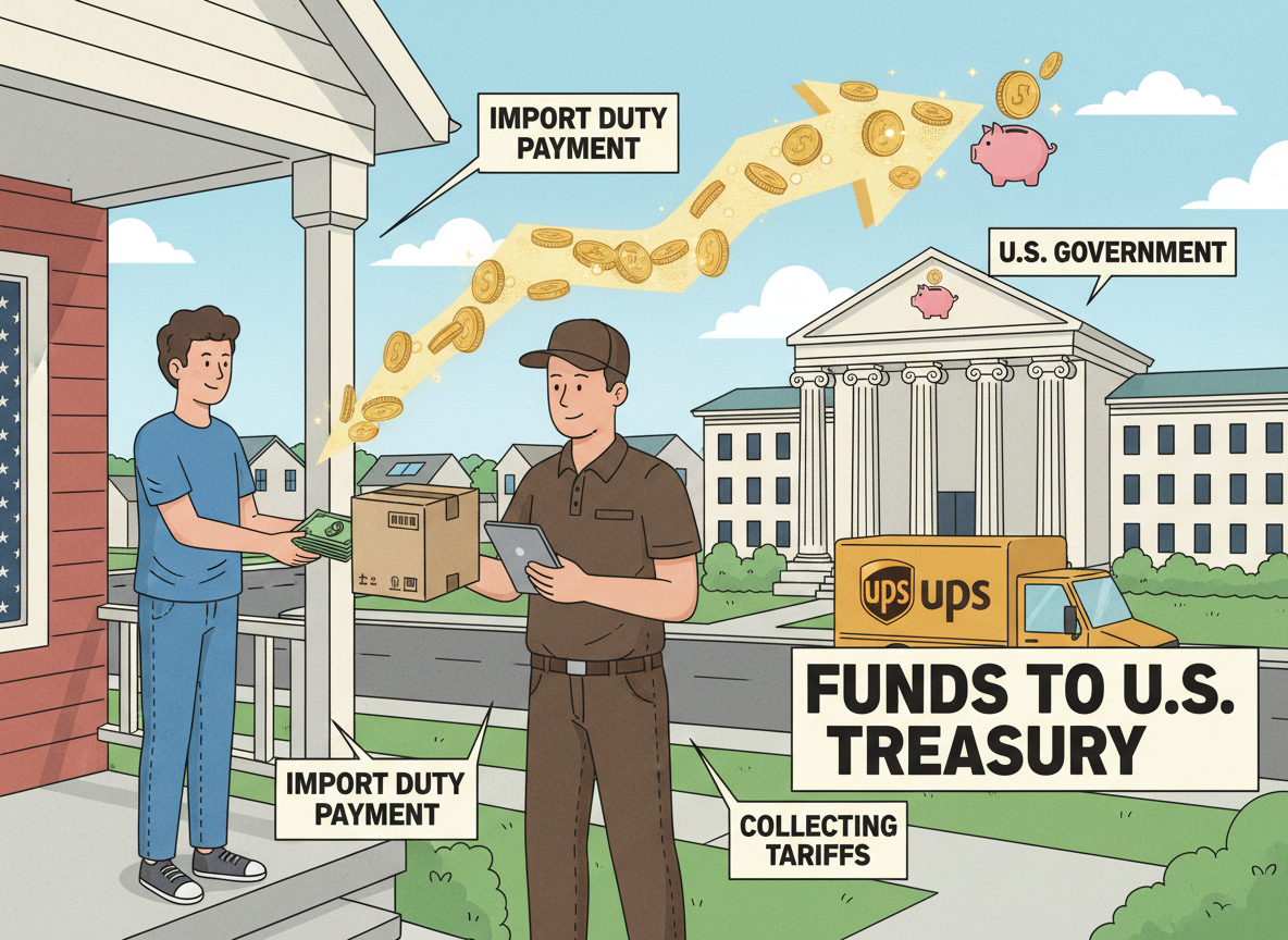 Product Delivery to the USA 2026. Recipients in the USA is obligated to pay a 15% tariff to the US government