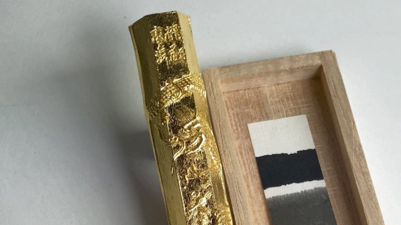 Gold leaf ink sticks