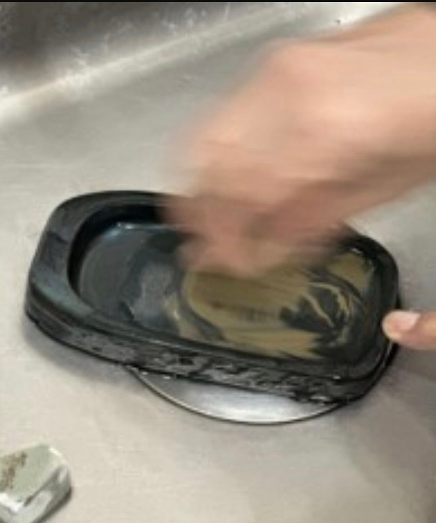 Traditional Product · Inkstone Sharpening Stone · Premium Quality, Set of 2 ( 硯用泥砥石 特上 )