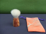 Face brush white & pink ( Wool only, cosmetic use, not for drawing and painting ))-フェイスブラシ