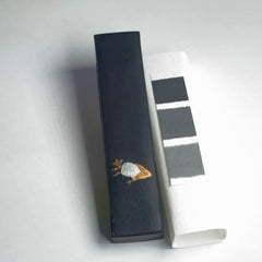 Hitotsu Kame ( Soft bluish black Ink stick 一つ亀 )  ink stick by Kobaien
