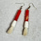 Japanese brush earing by Chiyomi Tanaka ( Wool )