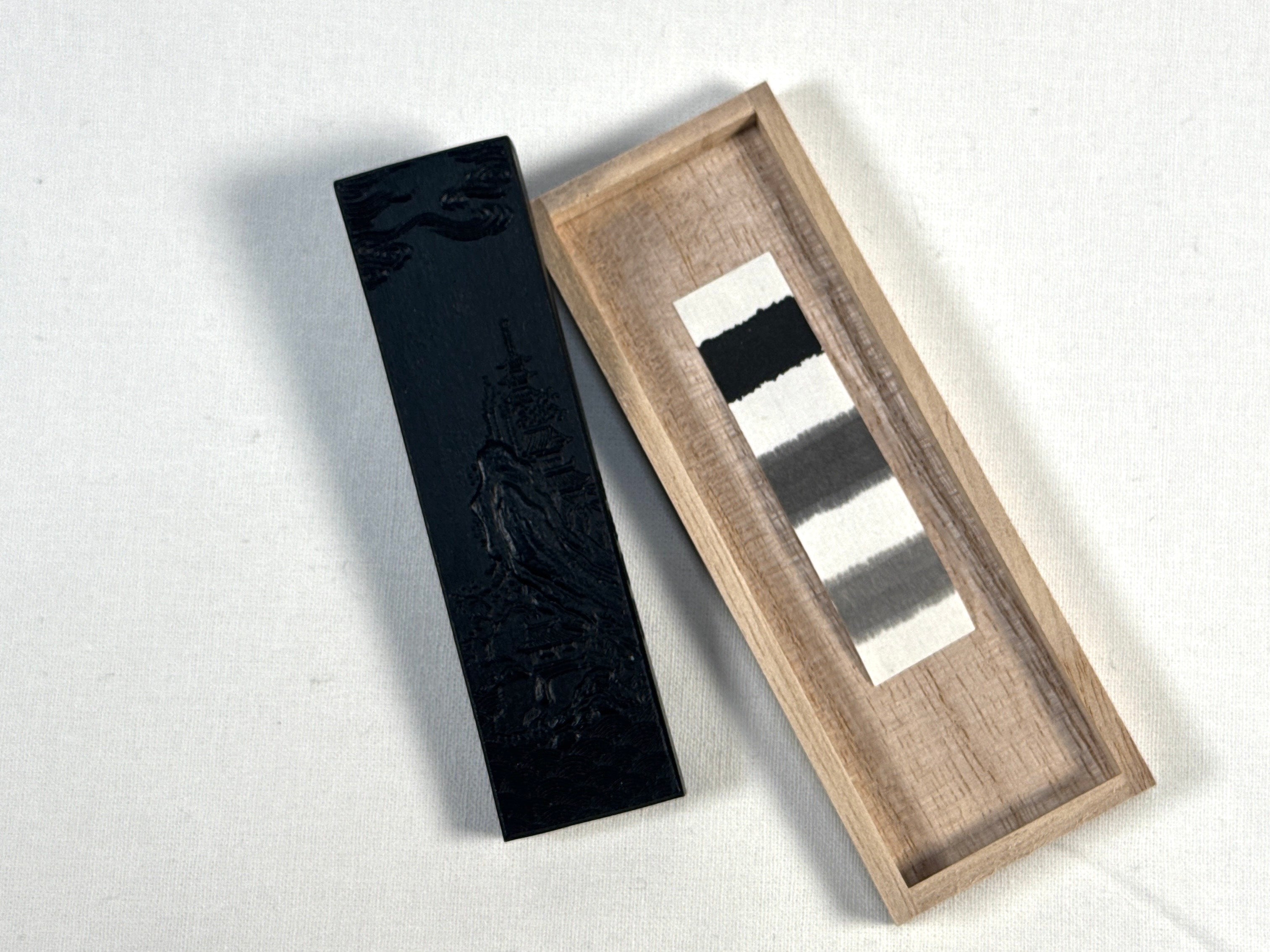 Sansuiboku ink stick ( 山水墨 ), Kobaien