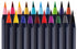 Akashiya Watercolor Brush Pen 20 Japanese Traditional Color Set あかしや筆ペン 20